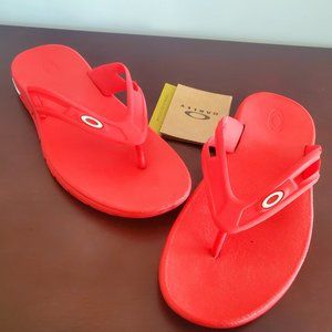 Oakley Red Ellipse Sandals